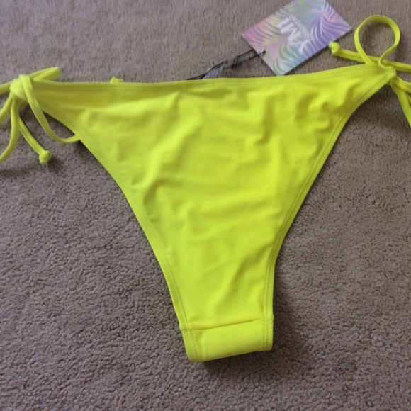 YMI Citrus Neon Triangle Bikini Bottom XL - Picture 4 of 4